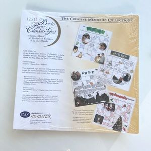 Creative Memories CM Border Basic Calendar Grid Scrapbook Pages 12x12 rcm-12cl